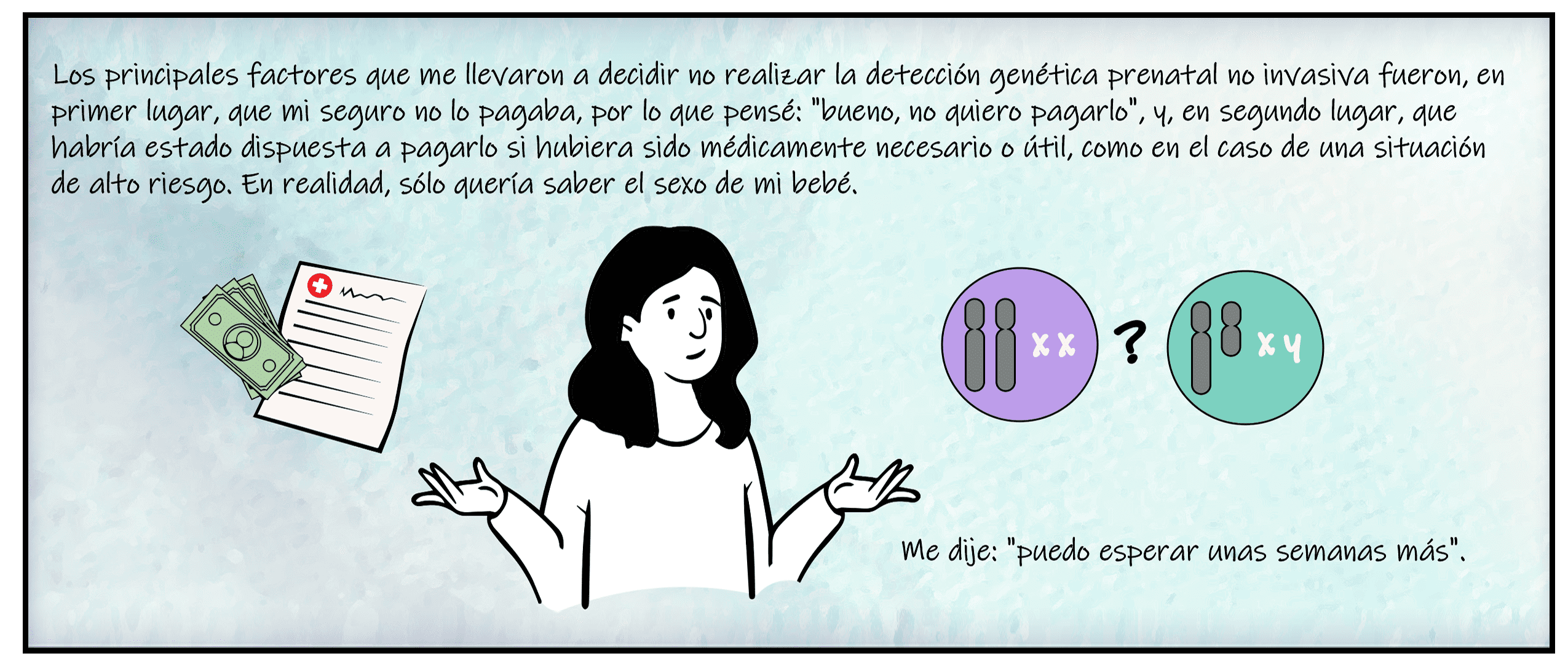 Page from graphic novel, narration available in top header