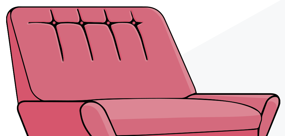 Comfy reading chair